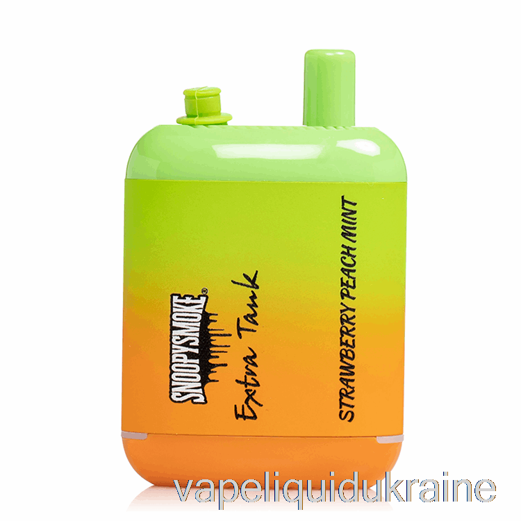 Vape Ukraine Snoopy Smoke Extra Tank 2 15000 Disposable Strawberry Peach Mint